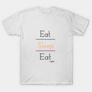 Eat Sleep Eat Again T-Shirt